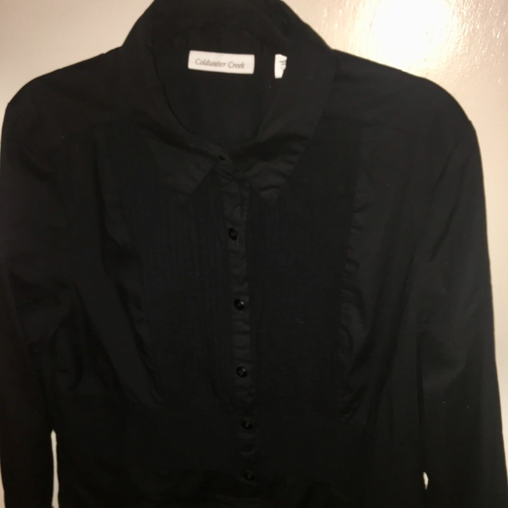 Fun Black Tuxedo Shirt LAST CALL